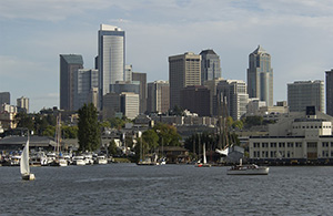 Downtown Seattle from Lake Union (Nikon D1x Photos)