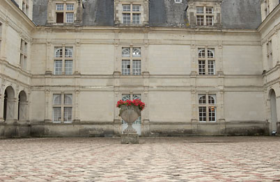 A typical french chateau Courtyard (David's France Gallery)