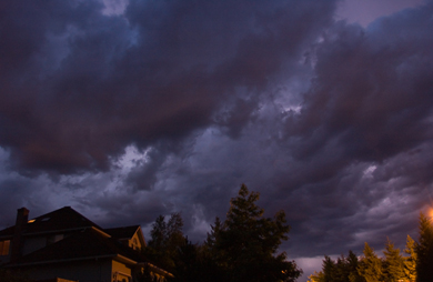 Something's approaching... (Hovering Lightning Storm)