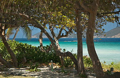 The Carribean colors area amazing! (Sailing the British Virgin Islands)