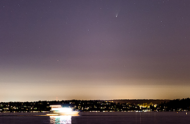 Comet PanSTARRS from Kirkland (105mm) (Sky & Space Gallery)